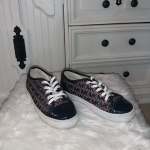 Michael Kors navy sneakers